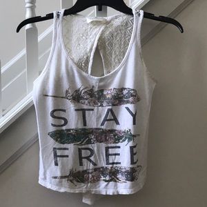 Women’s/Juniors Crop Tank Top